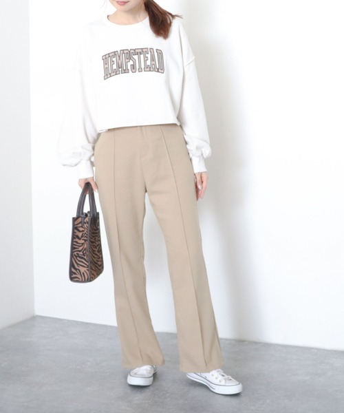 archives(アルシーヴ)の「【setupにも】センターシームテーパードパンツ(その他パンツ・レディース・チャコールグレー/ブラウン/ベージュ/カーキ・MEDIUM)」の11枚目の写真