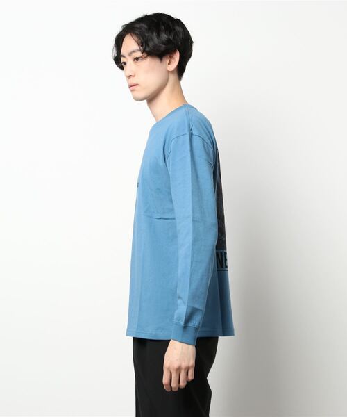 CERCA(チェルカ)の「BEYES/BフォトPT L/S C/N(Tシャツ/カットソー・メンズ・ブラック/ホワイト/ブルー系その他・MEDIUM/LARGE)」の7枚目の写真