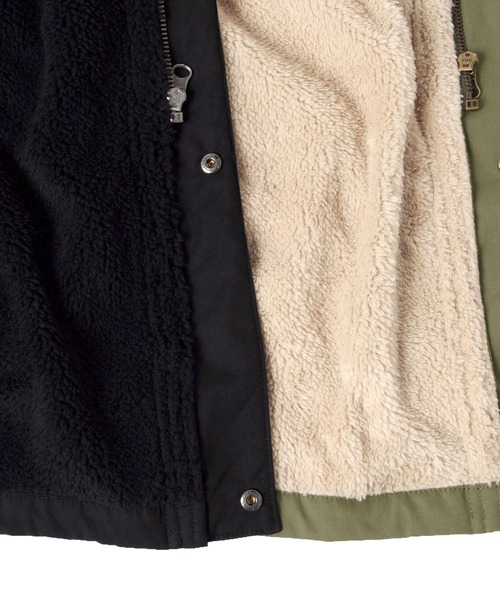 GLAZOS(グラソス)の「ツイルモッズコート(モッズコート・キッズ・ブラック/カーキ・130cm/140cm/150cm/160cm/170cm)」の9枚目の写真