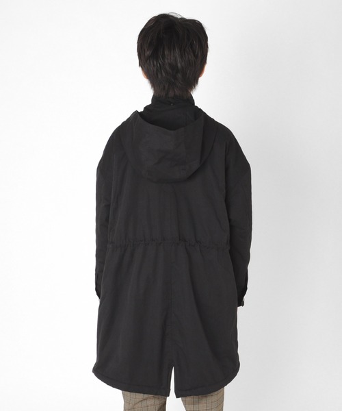 GLAZOS(グラソス)の「ツイルモッズコート(モッズコート・キッズ・ブラック/カーキ・130cm/140cm/150cm/160cm/170cm)」の18枚目の写真