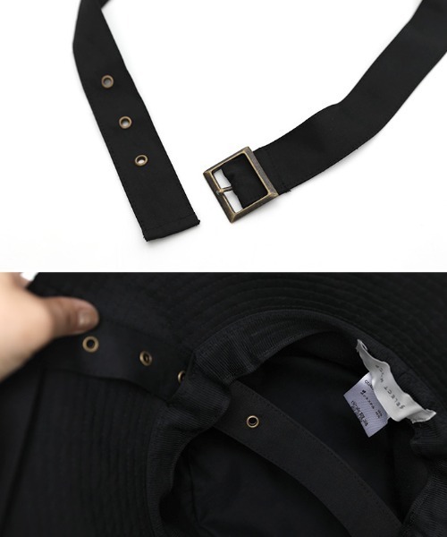 select MOCA（セレクトモカ）の「トレンチベルトハット（ハット・レディース・ブラック/ブラウン/ライム・FREE）」の21枚目の写真