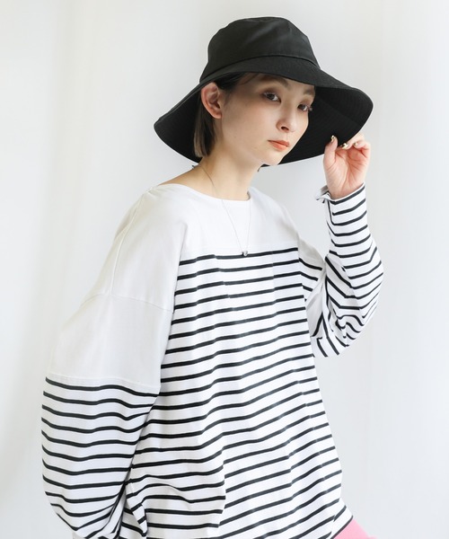 select MOCA（セレクトモカ）の「トレンチベルトハット（ハット・レディース・ブラック/ブラウン/ライム・FREE）」の15枚目の写真