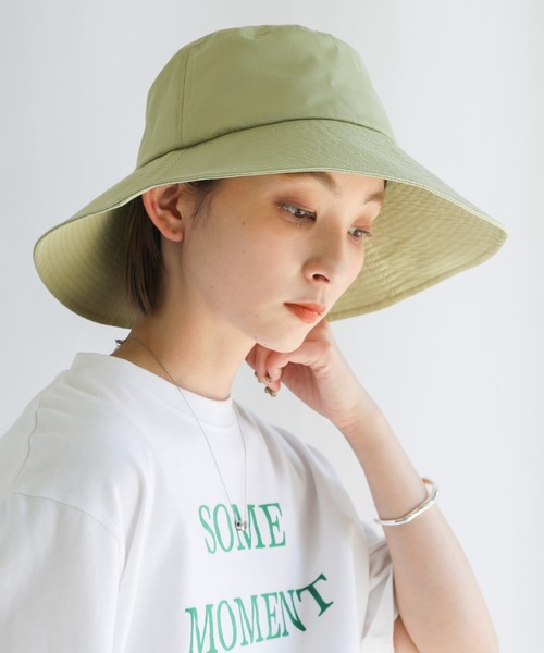 select MOCA（セレクトモカ）の「トレンチベルトハット（ハット・レディース・ブラック/ブラウン/ライム・FREE）」の7枚目の写真