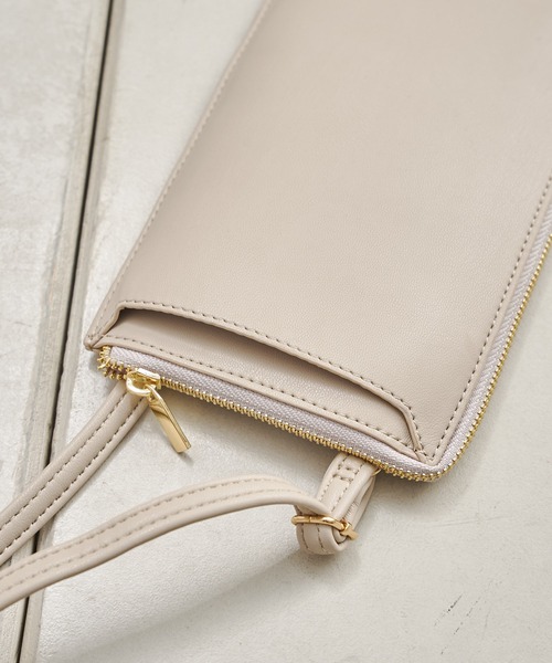 DouDou（ドゥドゥ）の「スマホショルダー（ショルダーバッグ・レディース・ブラック/シルバー/ブロンズ/グレイッシュベージュ・FREE）」の11枚目の写真