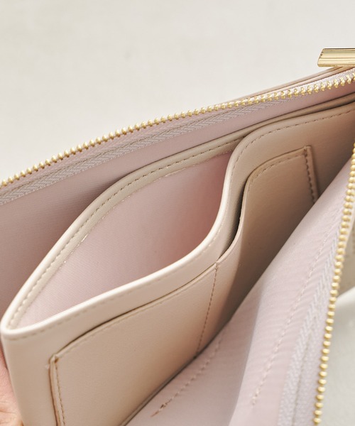 DouDou（ドゥドゥ）の「スマホショルダー（ショルダーバッグ・レディース・ブラック/シルバー/ブロンズ/グレイッシュベージュ・FREE）」の6枚目の写真