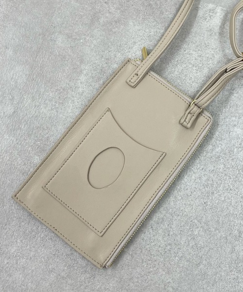 DouDou（ドゥドゥ）の「スマホショルダー（ショルダーバッグ・レディース・ブラック/シルバー/ブロンズ/グレイッシュベージュ・FREE）」の17枚目の写真