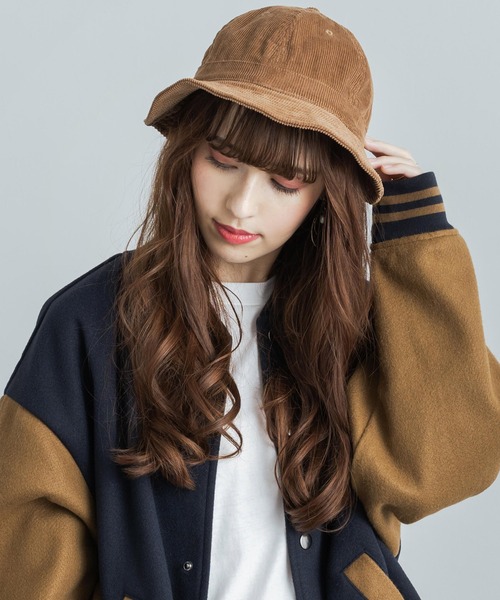 newhattan ニューハッタン コーデュロイメトロバケットハット