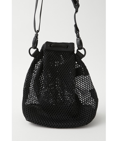 MOUSSY（マウジー）の「W MESH SB MSY（ショルダーバッグ・レディース・ブラック/ピンク・FREE）」の10枚目の写真