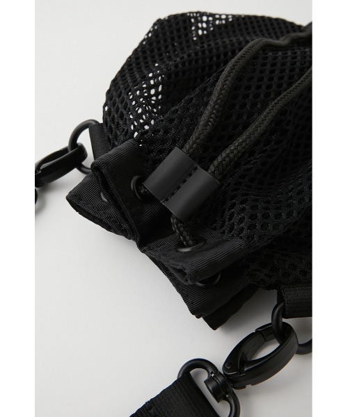 MOUSSY（マウジー）の「W MESH SB MSY（ショルダーバッグ・レディース・ブラック/ピンク・FREE）」の12枚目の写真