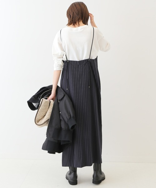 美品　アイラインキャミワンピースIENA SLOBE SLOBE IENA（スローブイエナ）の「Iラインキャミワンピース