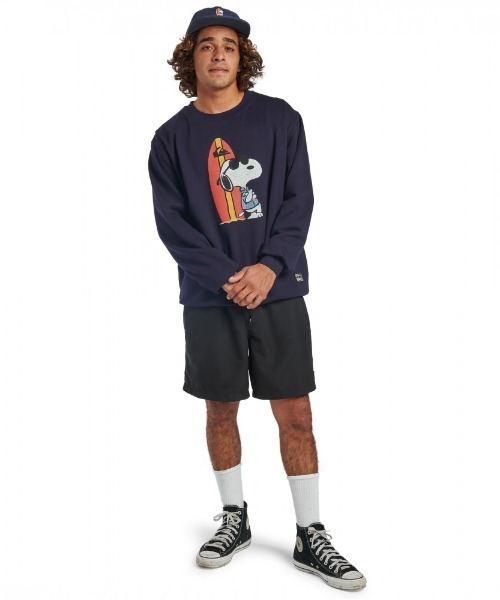 Quiksilver(クイックシルバー)の「【ZOZOTOWN限定】QUIKSILVER/クイックシルバー×PEANUTSコラボモデル フロントプリントスウェット AQYFT03265(スウェット・メンズ・ブルー・M/L)」の9枚目の写真