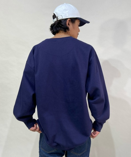 Quiksilver(クイックシルバー)の「【ZOZOTOWN限定】QUIKSILVER/クイックシルバー×PEANUTSコラボモデル フロントプリントスウェット AQYFT03265(スウェット・メンズ・ブルー・M/L)」の3枚目の写真