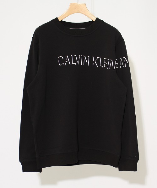 Calvin Klein Jeans（カルヴァンクラインジーンズ）の「[Calvin Klein Jeans/カルバンクラインジーンズ] AF-SHADOW ロゴクルーネックスウェット（スウェット・レディース・ホワイト/ブラック・M/L/XL）」の17枚目の写真