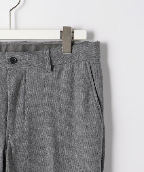 green label relaxing(グリーンレーベルリラクシング)の「フリーリッチフラノカルゼ スマートレッグ パンツ -ウォッシャブル-(その他パンツ・メンズ・ベージュ/ネイビー/グレー・S/M/L/XL)」の17枚目の写真