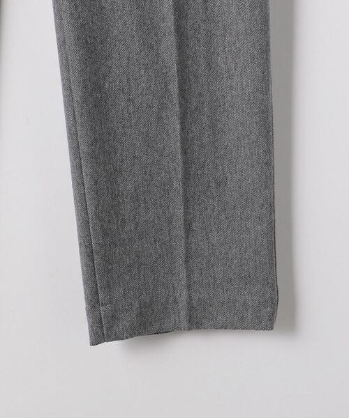 green label relaxing(グリーンレーベルリラクシング)の「フリーリッチフラノカルゼ スマートレッグ パンツ -ウォッシャブル-(その他パンツ・メンズ・ベージュ/ネイビー/グレー・S/M/L/XL)」の15枚目の写真