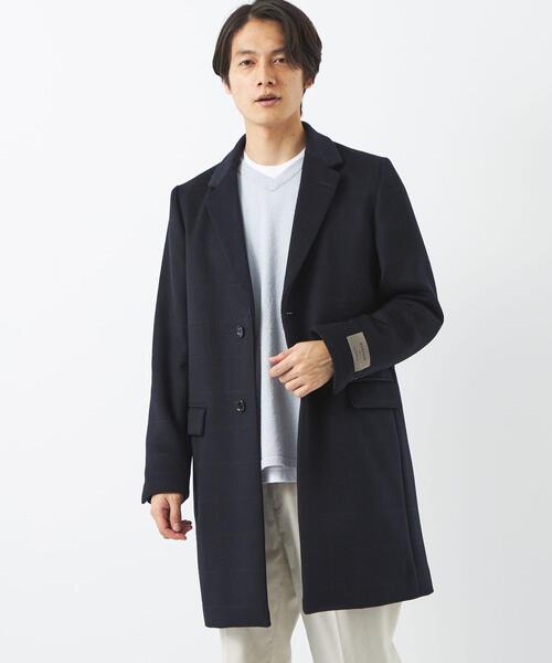 Green label relaxing ネイビー チェスターコート XL Green label relaxing ネイビー チェスターコート XL Coat｜OUTERWEAR