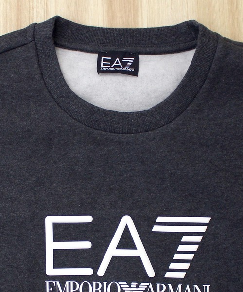 EMPORIO ARMANI EA7(エンポリオアルマーニイーエーセブン)の「EA7 アスレチックカラーブロックプルオーバースウェット 6KPM28 PJ07Z(スウェット・メンズ・ブラック/グレー・M/XL/L)」の13枚目の写真