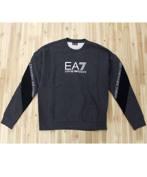 EMPORIO ARMANI EA7(エンポリオアルマーニイーエーセブン)の「EA7 アスレチックカラーブロックプルオーバースウェット 6KPM28 PJ07Z(スウェット・メンズ・ブラック/グレー・M/XL/L)」の18枚目の写真