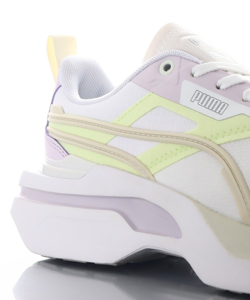 PUMA(プーマ)の「PUMA KOSMO RIDER PASTEL WOMENS / プーマ コスモ ライダー パステル ウィメンズ(スニーカー・レディース・ホワイト/ホワイト系その他・23.5cm/24.5cm/25.5cm/23.0cm/24.0cm/25.0cm)」の9枚目の写真