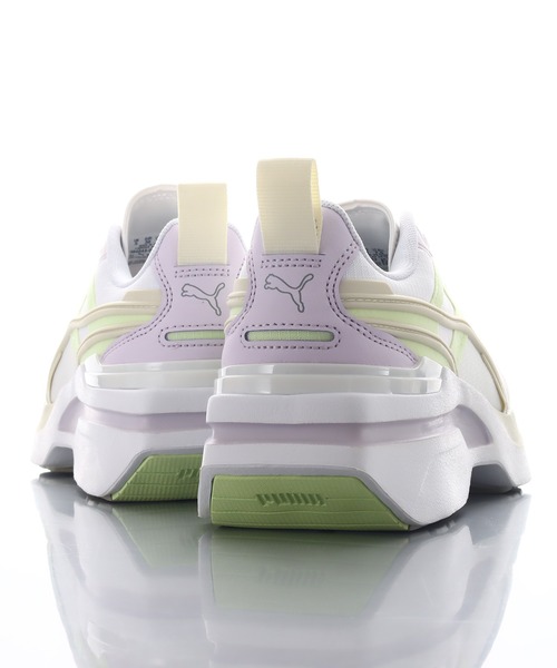 PUMA(プーマ)の「PUMA KOSMO RIDER PASTEL WOMENS / プーマ コスモ ライダー パステル ウィメンズ(スニーカー・レディース・ホワイト/ホワイト系その他・23.5cm/24.5cm/25.5cm/23.0cm/24.0cm/25.0cm)」の6枚目の写真