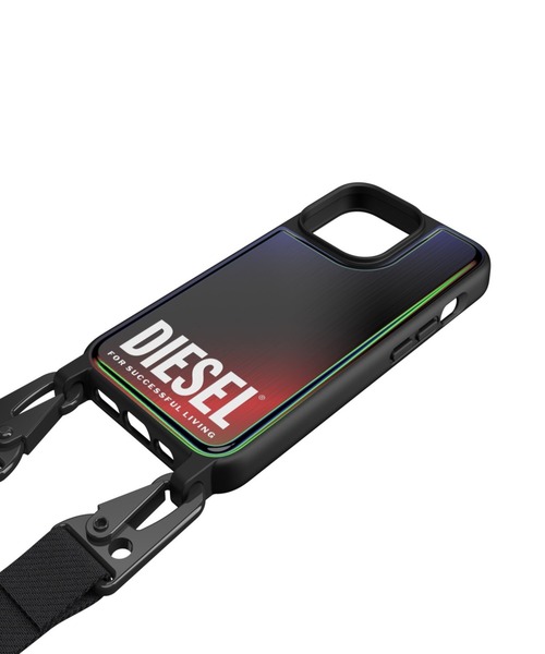 GLOBAL FORME CONCRETE(グローバルフォルムコンクリート)の「DIESEL Necklace case iP2021 6.1/6.1 Pro-Holographic/Black(スマホケース/カバー・レディース・ブラック・FREE)」の5枚目の写真