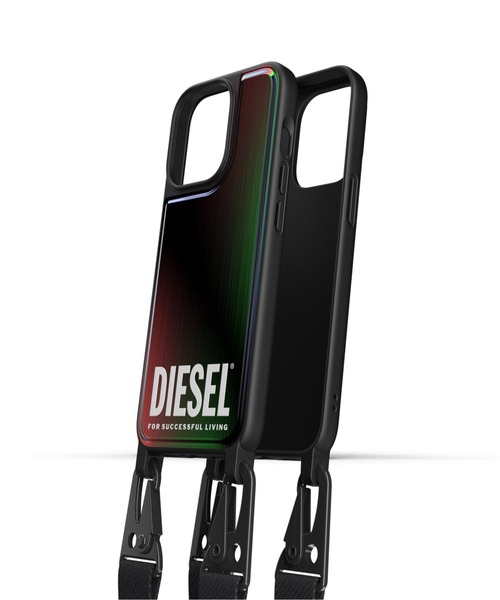 GLOBAL FORME CONCRETE(グローバルフォルムコンクリート)の「DIESEL Necklace case iP2021 6.1/6.1 Pro-Holographic/Black(スマホケース/カバー・レディース・ブラック・FREE)」の6枚目の写真