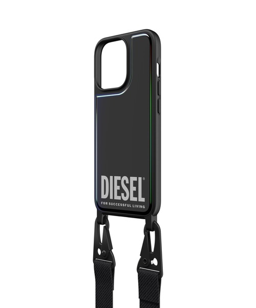 GLOBAL FORME CONCRETE(グローバルフォルムコンクリート)の「DIESEL Necklace case iP2021 6.1/6.1 Pro-Holographic/Black(スマホケース/カバー・レディース・ブラック・FREE)」の3枚目の写真