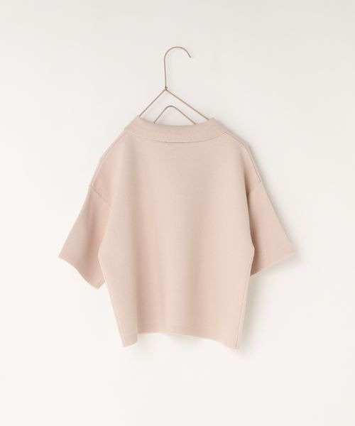 LOWRYS FARM（ローリーズファーム）の「ニットポロＳＳ　261362（ニット/セーター・キッズ・グリーン/アイボリー/ブラック・120cm/140cm/110cm/130cm/150cm）」の11枚目の写真