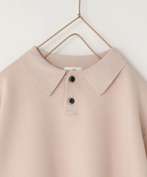 LOWRYS FARM（ローリーズファーム）の「ニットポロＳＳ　261362（ニット/セーター・キッズ・グリーン/アイボリー/ブラック・120cm/140cm/110cm/130cm/150cm）」の8枚目の写真