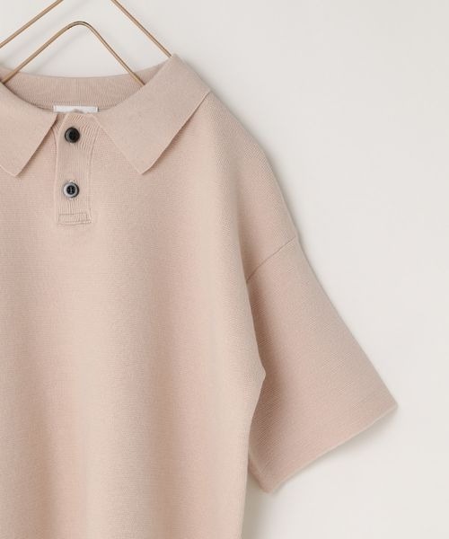 LOWRYS FARM（ローリーズファーム）の「ニットポロＳＳ　261362（ニット/セーター・キッズ・グリーン/アイボリー/ブラック・120cm/140cm/110cm/130cm/150cm）」の7枚目の写真