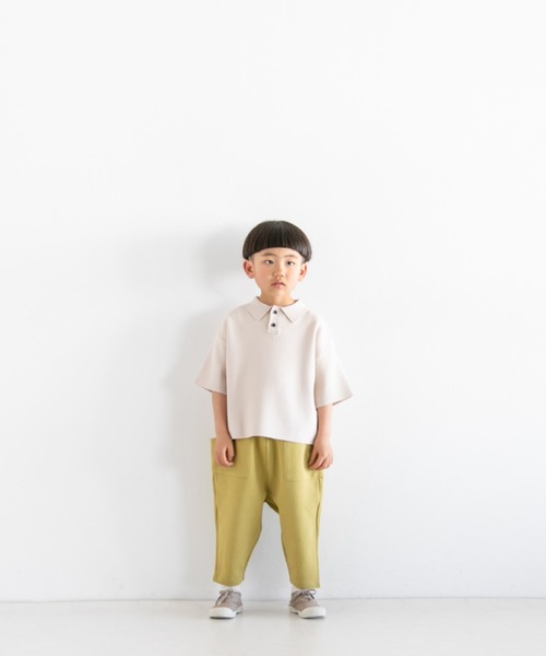 LOWRYS FARM（ローリーズファーム）の「ニットポロＳＳ　261362（ニット/セーター・キッズ・グリーン/アイボリー/ブラック・120cm/140cm/110cm/130cm/150cm）」の12枚目の写真