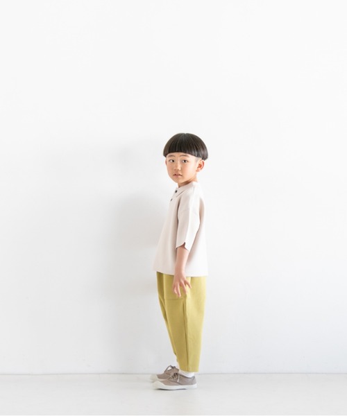 LOWRYS FARM（ローリーズファーム）の「ニットポロＳＳ　261362（ニット/セーター・キッズ・グリーン/アイボリー/ブラック・120cm/140cm/110cm/130cm/150cm）」の13枚目の写真