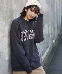 《BEN DAVIS》COLLEGE SWEAT CREW