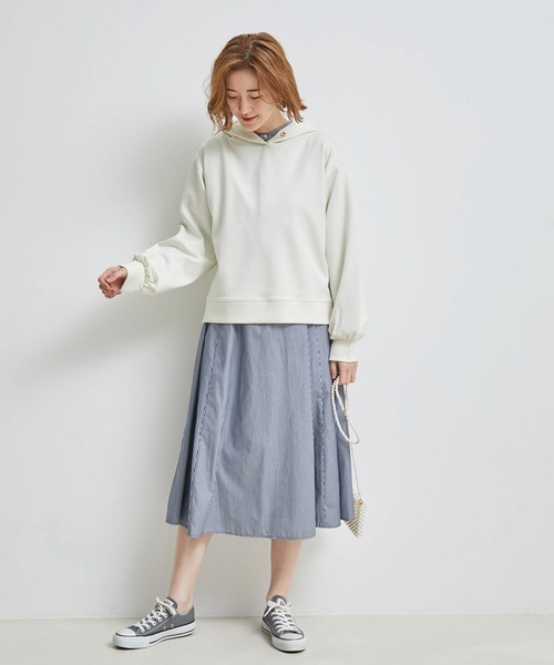 ROPE' PICNIC（ロペピクニック）の「ストライプワンピース（ワンピース・レディース・ネイビー/サックスブルー/ラベンダー・38）」の20枚目の写真