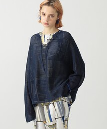 BEAMS BOY | maturely / Sheer Shiny Long Sleeve(ニット/セーター)