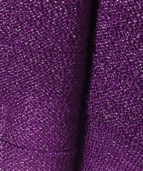 BEAMS BOY（ビームスボーイ）の「maturely / Sheer Shiny Long Sleeve（ニット/セーター・レディース・パープル/ネイビー・FREE）」の19枚目の写真
