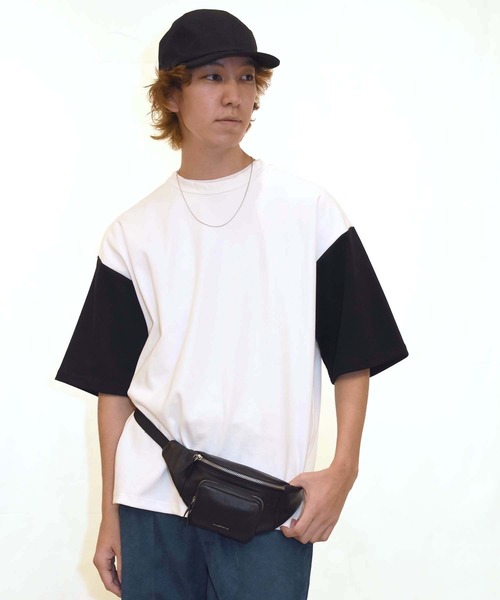 ADAM PATEK(アダムパテック)の「【ADAM PATEK】cheerful body bag(AP219011)レザーボディバッグ(ボディバッグ/ウエストポーチ・レディース・ブラック・FREE)」の5枚目の写真