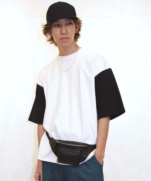 ADAM PATEK(アダムパテック)の「【ADAM PATEK】cheerful body bag(AP219011)レザーボディバッグ(ボディバッグ/ウエストポーチ・レディース・ブラック・FREE)」の6枚目の写真