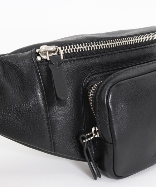 ADAM PATEK(アダムパテック)の「【ADAM PATEK】cheerful body bag(AP219011)レザーボディバッグ(ボディバッグ/ウエストポーチ・レディース・ブラック・FREE)」の15枚目の写真