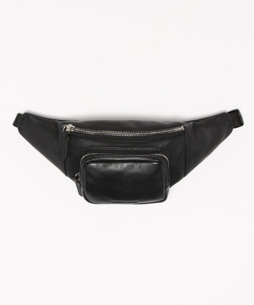 ADAM PATEK(アダムパテック)の「【ADAM PATEK】cheerful body bag(AP219011)レザーボディバッグ(ボディバッグ/ウエストポーチ・レディース・ブラック・FREE)」の20枚目の写真