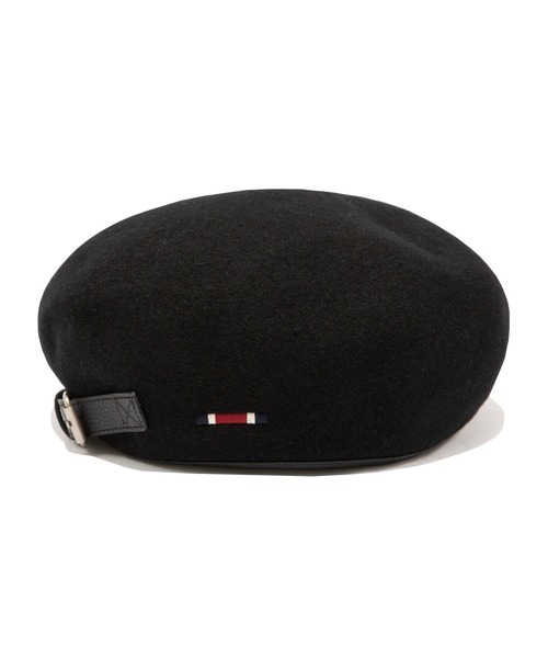 ROMANTIC CROWN(ロマンティッククラウン)の「【ROMANTIC CROWN】RC CLUB BUCKLE BERET / ロマンティッククラウン クラブ バックル ベレー帽(ハンチング/ベレー帽・メンズ・ブラック/オートミール・FREE)」の17枚目の写真