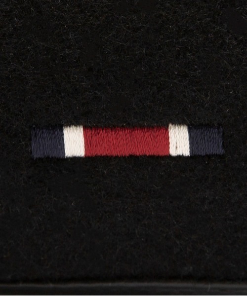 ROMANTIC CROWN(ロマンティッククラウン)の「【ROMANTIC CROWN】RC CLUB BUCKLE BERET / ロマンティッククラウン クラブ バックル ベレー帽(ハンチング/ベレー帽・メンズ・ブラック/オートミール・FREE)」の18枚目の写真