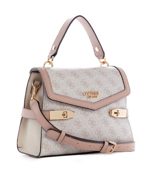 Guess（ゲス）の「ZADIE Logo Top Handle Flap（ハンドバッグ）」 WEAR