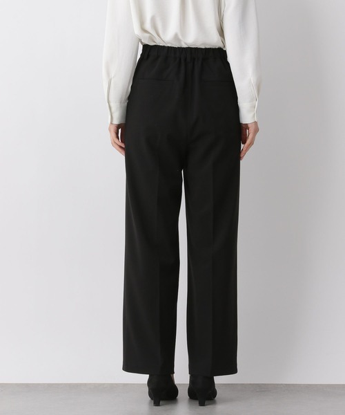 LEPSIM（レプシィム）の「美脚ダブルポイントワイドパンツ　260327（スラックス・レディース・ブラック/グレイッシュベージュ・MEDIUM/LARGE）」の7枚目の写真