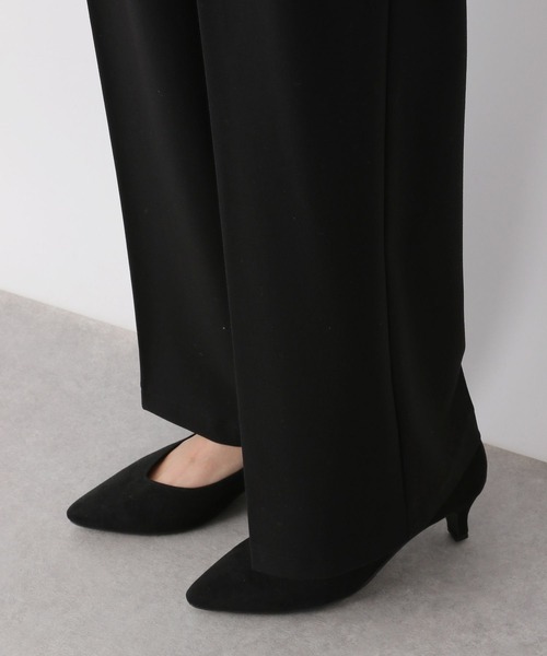 LEPSIM（レプシィム）の「美脚ダブルポイントワイドパンツ　260327（スラックス・レディース・ブラック/グレイッシュベージュ・MEDIUM/LARGE）」の10枚目の写真