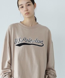 U.S. POLO ASSN. / ユーエスポロアッスン 別注 コラボ オーバーサイズ ロンT