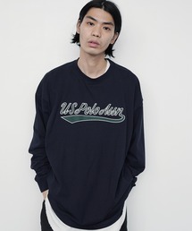 U.S. POLO ASSN. / ユーエスポロアッスン 別注 コラボ オーバーサイズ ロンT