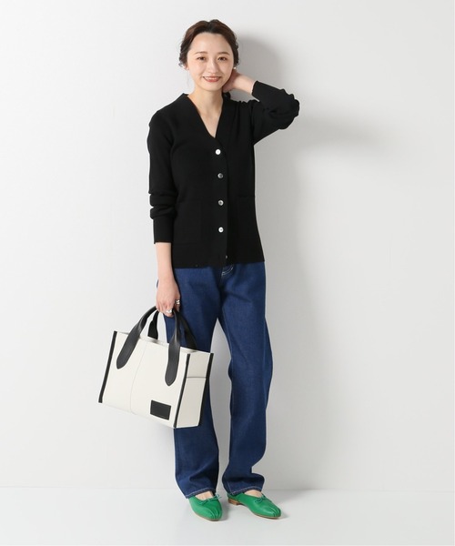 IENA - イエナ＊人気商品＊RIB Vネックカーディガン♦︎クロ美品 RIB Vネックカーディガン◇ | イエナ(IENA) | マルイウェブチャネル