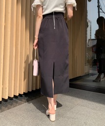 OLIVE des OLIVE | バックスリットロングタイトスカート(スカート)
