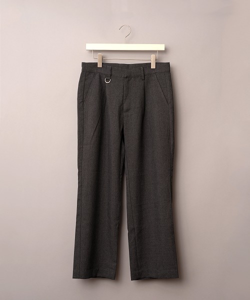 revo. ルーズシルエット 美 キレイめ ストレート スラックス パンツ 韓国 ストリート ファッション（スラックス）｜Revo.（レボ） 6,930円